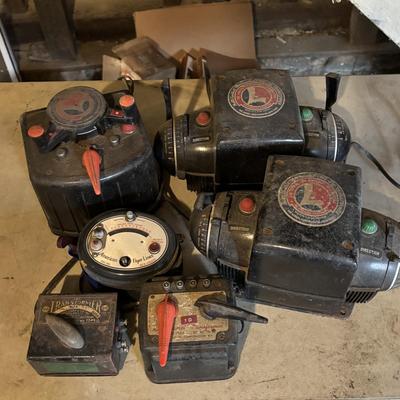 LOT 645: Vintage Train Transformers - Untested/As Found