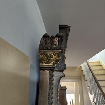 LOT 653: Beautiful Vintage Ornate Mirror - Extremely Large (52" x 74")