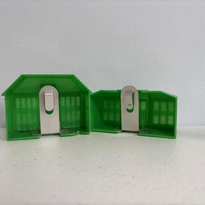 LOT 654: Vintage Plastic Popcorn Santa, "Season's Greeting" Pepsi Glasses, Vintage Plastic Village Light Covers Jingle...