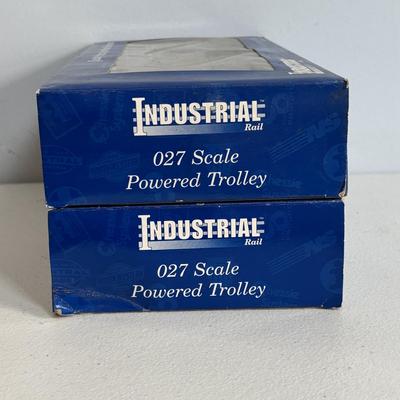 LOT 657: Industrial Rail 027 Scale Metropolitan Trolleys #14002