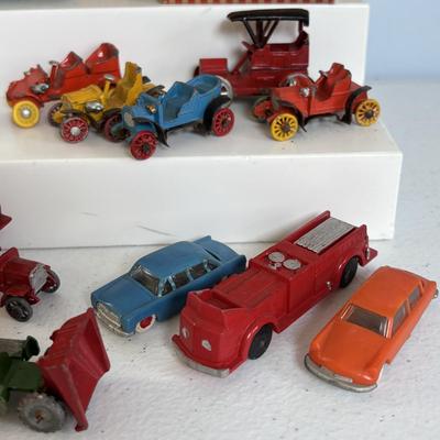 LOT 658: Train Accessories & Toy Cars: Lesney (Made in England), AHI, Tootsie, Varney, Aristo-Craft (Made in Germany), Faller 570...