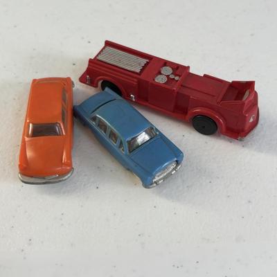 LOT 658: Train Accessories & Toy Cars: Lesney (Made in England), AHI, Tootsie, Varney, Aristo-Craft (Made in Germany), Faller 570...