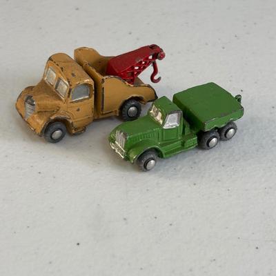 LOT 658: Train Accessories & Toy Cars: Lesney (Made in England), AHI, Tootsie, Varney, Aristo-Craft (Made in Germany), Faller 570...
