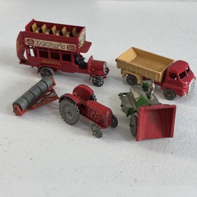 LOT 658: Train Accessories & Toy Cars: Lesney (Made in England), AHI, Tootsie, Varney, Aristo-Craft (Made in Germany), Faller 570...