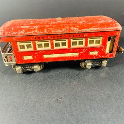 LOT 671: Set of Three (3) Lionel Line Metal Pullman O Scale Miniature Railroad Cars