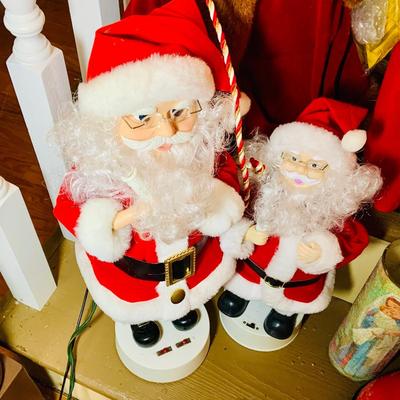 LOT 672: Large Collection of Holiday Animated Figures Including (3) Large Telco Motionette and Much More