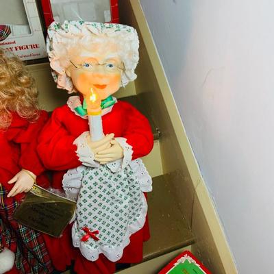 LOT 672: Large Collection of Holiday Animated Figures Including (3) Large Telco Motionette and Much More