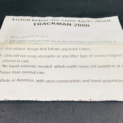 LOT 675: Trackman -2002 MOW Track Cleaning Cars