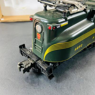 LOT280: K-Line K2780-4892 PRR Pennsylvania GG1 Electric Locomotive #4892 In Box