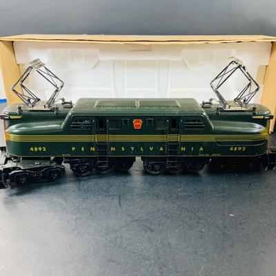 LOT280: K-Line K2780-4892 PRR Pennsylvania GG1 Electric Locomotive #4892 In Box