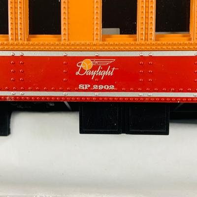 LOT 683: Set of (3) K-Line Southern Pacific Heavyweight Passenger Cars K 4888-0011 SP Daylight Coach #2014, K4888-0010 SP Daylight...