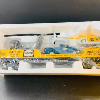 LOT 684: Kline Pennsylvania Passenger Cars K4880-0017 PRR Emerald Lodge Pullman, K4880-0018 PRR REA Baggage CAr # 9328 and Operating Car...