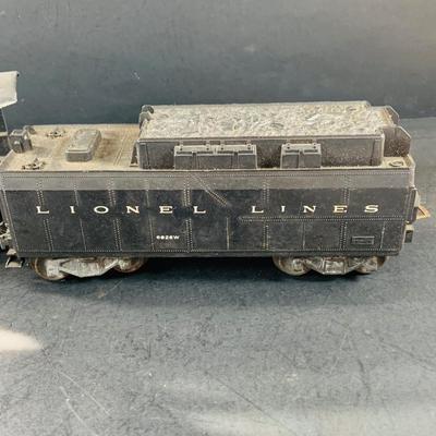 LOT 687: Lionel Post War 0/24 Scale Locomotive and Tinder - Lionel Line Engine #2055