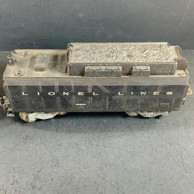 LOT 687: Lionel Post War 0/24 Scale Locomotive and Tinder - Lionel Line Engine #2055