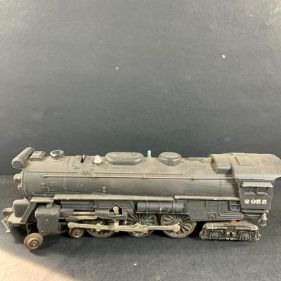 LOT 687: Lionel Post War 0/24 Scale Locomotive and Tinder - Lionel Line Engine #2055
