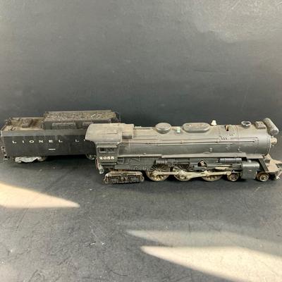 LOT 687: Lionel Post War 0/24 Scale Locomotive and Tinder - Lionel Line Engine #2055