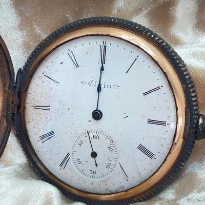 LOT 697: Two Vintage / Antique Elgin Pocket Watches