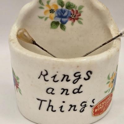 LOT 700: Various Pieces of Ladies' Jewelry & Ring Holder