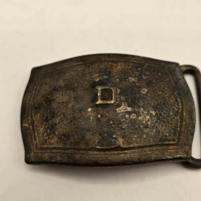 LOT 701: Pocket Watch, Pocket Knife, Tie Tacks, Japanese Coin, Belt Buckle,& Vintage Swank Cufflinks