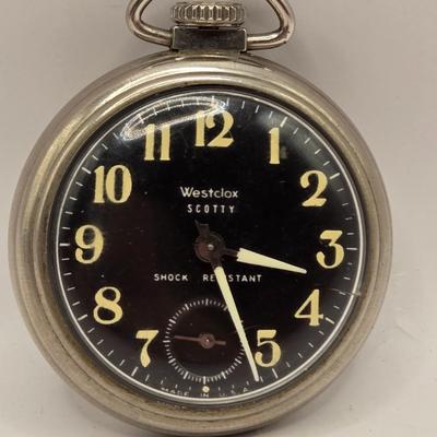 LOT 701: Pocket Watch, Pocket Knife, Tie Tacks, Japanese Coin, Belt Buckle,& Vintage Swank Cufflinks