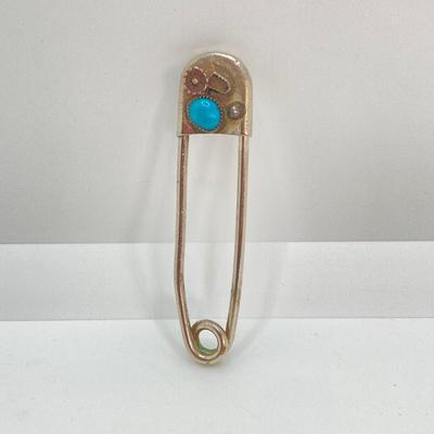 LOT 711: Hand Crafted Artisan Unmarked Turquoise Jewelry