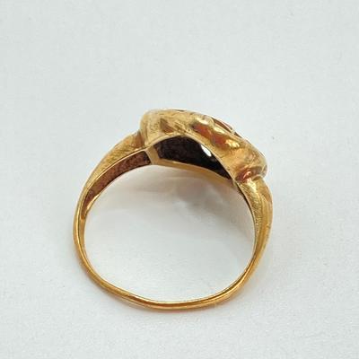 LOT 719: Masonic Gold Ring, 10KT, TW 2.14g, Sz 7