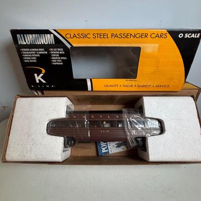 LOT 729: K Line O-Scale Passenger Cars: SP Daylight D Wolf Pullman (1) & Fleet of Modernism "Imperial Point" Sleeper