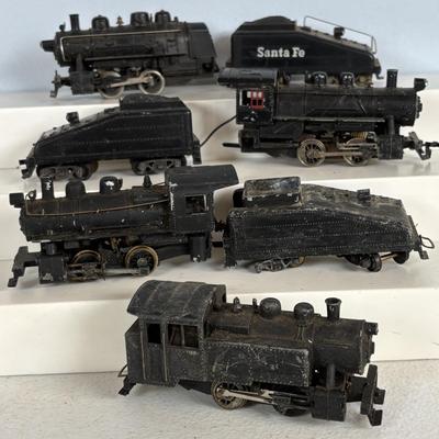 LOT 731: Vintage Locomotives & Tinder Cars