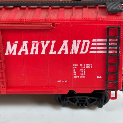 LOT 732: Mar Locomotive and Train Cars