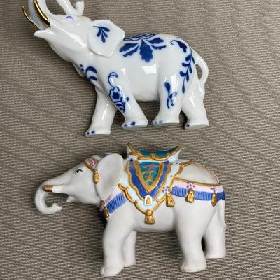 Set of 3 Lenox Princeton Gallery Elephants