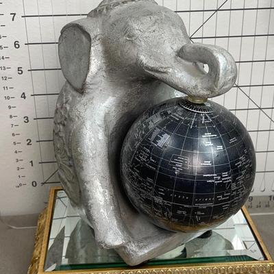 Elephant with Globe