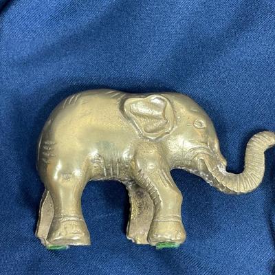 Set of Brass Elephants