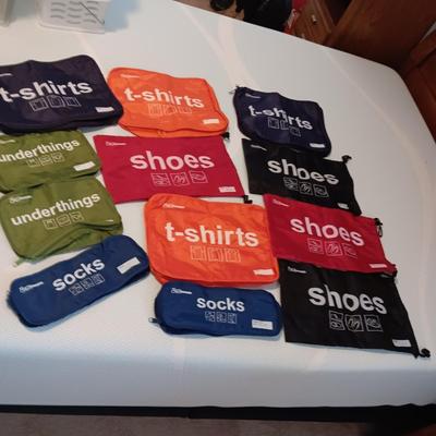 NYLON DRAWSTRING TRAVEL BAGS TO KEEP YOUR CLOTHES ORGANIZED