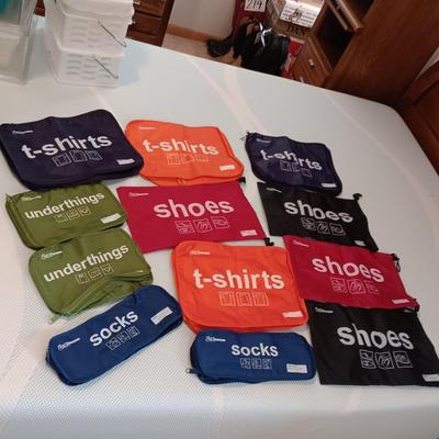 NYLON DRAWSTRING TRAVEL BAGS TO KEEP YOUR CLOTHES ORGANIZED