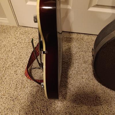 GRETSCH ELECTRIC GUITAR WITH BIGSBY, SIGNED BY CHET ATKINS INCLUDES HARD SIDED CASE W/EXTRAS **PLZ READ DESCRIPTION**