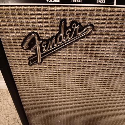 FENDER SUPER REVERB-AMP AB763 WITH COVER **PLZ READ DESCRIPTION"