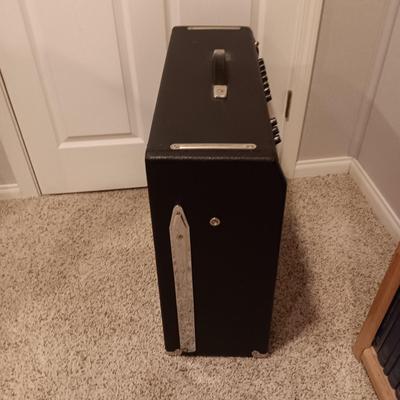 FENDER SUPER REVERB-AMP AB763 WITH COVER **PLZ READ DESCRIPTION"