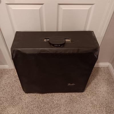 FENDER SUPER REVERB-AMP AB763 WITH COVER **PLZ READ DESCRIPTION"