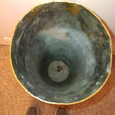ALL BRASS HUGE M30 ARTILLERY SHELL 33" TALL 7.1/2" WIDE