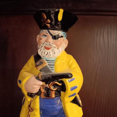 2 CERAMIC ALBERTA'S LIQUOR DECANTERS