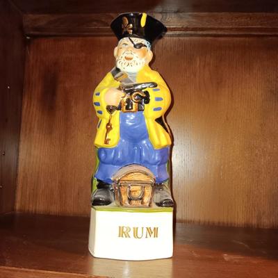 2 CERAMIC ALBERTA'S LIQUOR DECANTERS