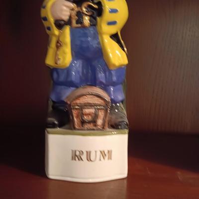 2 CERAMIC ALBERTA'S LIQUOR DECANTERS