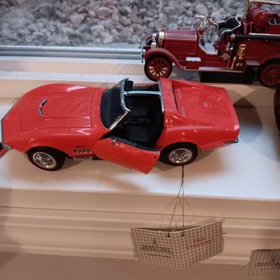 2003 CORVETTE 50TH ANNIVERSARY LIMITED EDITION AND 1969 CORVETTE DIE-CAST MODELS
