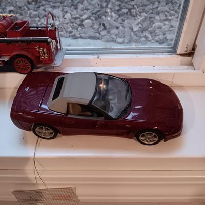 2003 CORVETTE 50TH ANNIVERSARY LIMITED EDITION AND 1969 CORVETTE DIE-CAST MODELS