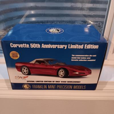 2003 CORVETTE 50TH ANNIVERSARY LIMITED EDITION AND 1969 CORVETTE DIE-CAST MODELS