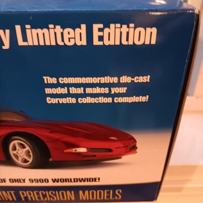 2003 CORVETTE 50TH ANNIVERSARY LIMITED EDITION AND 1969 CORVETTE DIE-CAST MODELS
