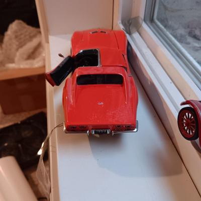 2003 CORVETTE 50TH ANNIVERSARY LIMITED EDITION AND 1969 CORVETTE DIE-CAST MODELS