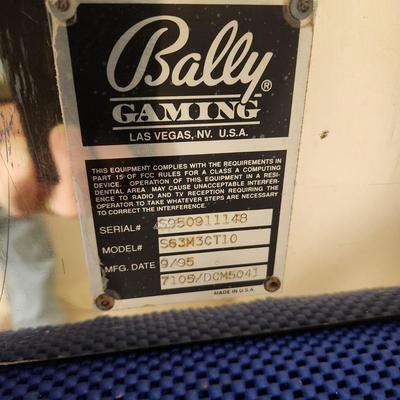 Bally Double Time Slot Machine Powers Up Not working