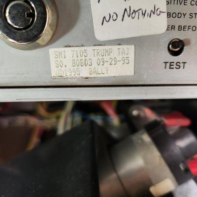 Bally Double Time Slot Machine Powers Up Not working