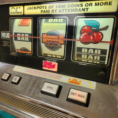 Bally Double Time Slot Machine Powers Up Not working